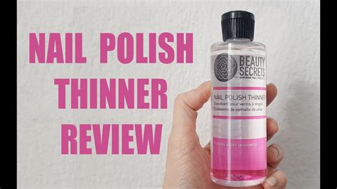 Beauty Secrets Nail Polish Thinner Review - YouTube