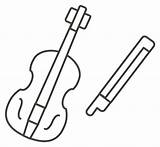 Violin coloring Page  ColouringPages sketch template