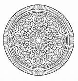 Medallion Coloring Pages For Adults sketch template