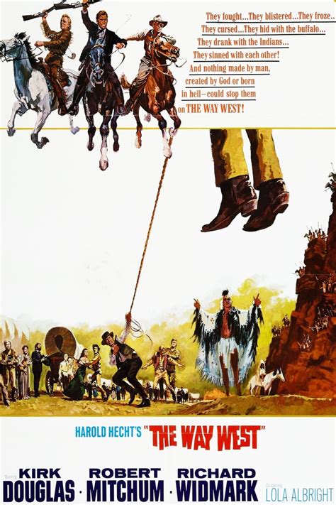 The Way West (1967) - Posters — The Movie Database (TMDB)