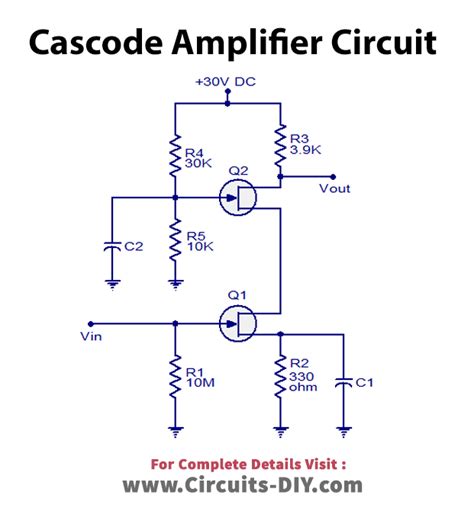 Cascode Amplifier Circuit Using FETs, 40% OFF