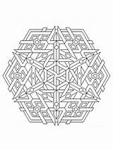 Cool Geometric coloring page  Download Print Or Color Online For Free sketch template