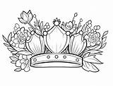 37 Stunning Crown Coloring Pages For Kids And Adults  Our Mindful Life sketch template