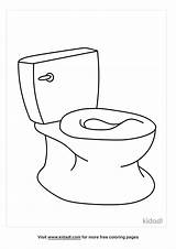 Toilet Coloring Page Free Printable Pages 49% OFF sketch template