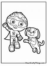 Super Why Coloring Pages To Print sketch template