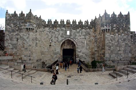 Damascus Gate, Jerusalem | Damascus gate, Gate, Building