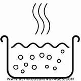 Boiling Water Coloring Pages  Ultra sketch template