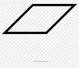 Parallelogram Coloring Page  Line Art HD Png Download 1000x1000 sketch template