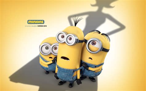 A Cute Collection Of Minions Movie 2015 Desktop Backgrounds & iPhone Wallpapers