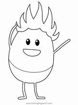Numpty Dancing Dumb Ways To Die Coloring Page For Kids  Free sketch template