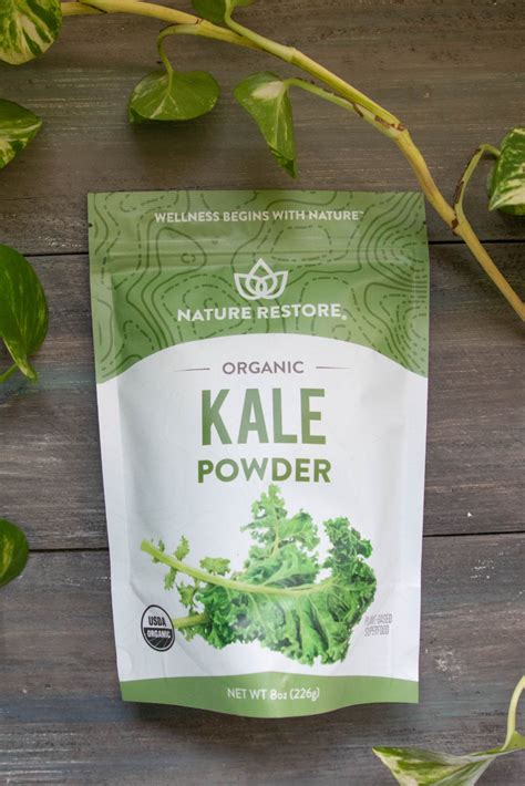 Organic Kale Powder | Kale powder, Kale, Organic fruits and vegetables