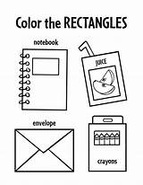 Free Rectangle Worksheets For Preschool ⋆ The Hollydog Blog sketch template