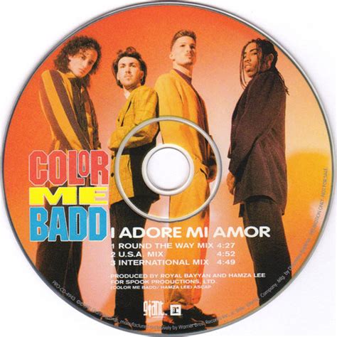 Color Me Badd - I Adore Mi Amor (1991, CD) | Discogs