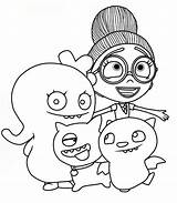 Ugly Dolls Coloring Pages sketch template