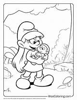 100  Smurf coloring Pages Free PDF To Print Woo Coloring sketch template