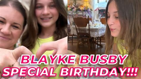 OutDaughtered | Blayke Busby CELEBRATES 12th Special Birthday!!! DOUBLE BESTIE DAY!!! - YouTube