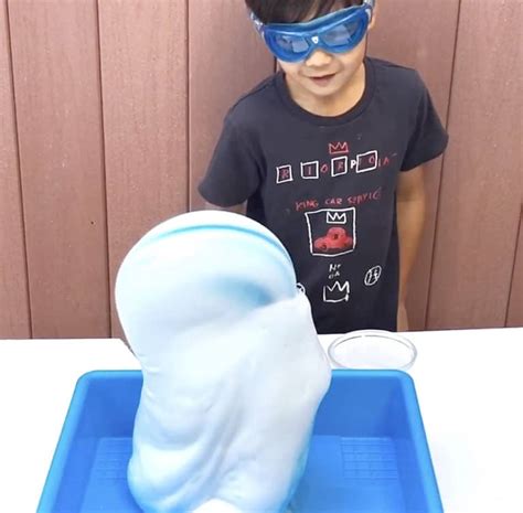 Elephant Toothpaste Science Experiment With Kids