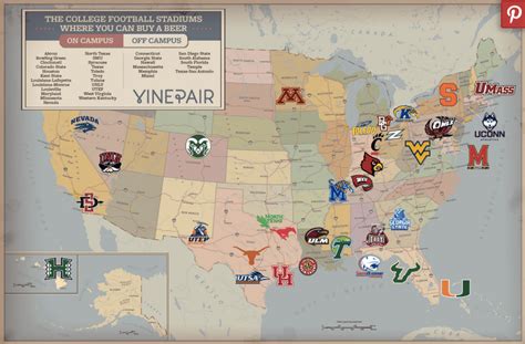 Map Of Fbs College Football Teams : 25 Maps That Explain College Football Sbnation Com - Philip ...