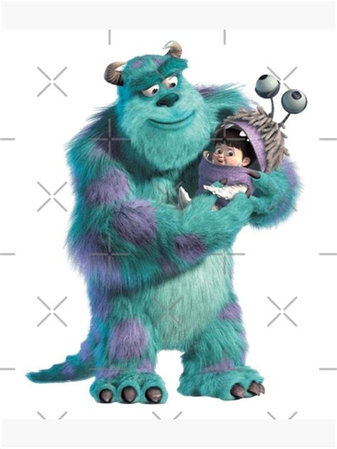 "Sully and boo " Poster for Sale by shining-art | Redbubble