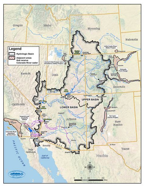 detailedbasinmap.png (1500×1941) | Colorado river, River basin, Colorado