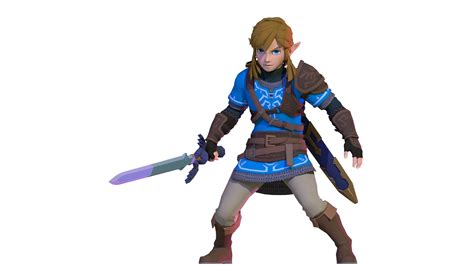 3D Tloz Botw Link Model - TurboSquid 1368544