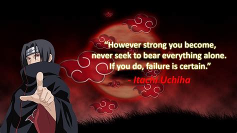 71 Best Itachi Uchiha Quotes From Naruto Anime - YouTube