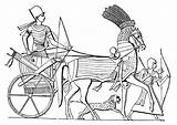 Ancient Egyptian Chariot  Egypt & Hieroglyph Coloring Pages For Adults sketch template
