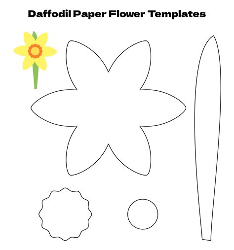 Flower Shapes Free Printable Templates Coloring Pages Flower Templates ...