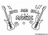 Guitar Coloring Pages Printable For Free Download sketch template