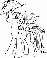 Rainbow Dash Coloring Pages Best For Kids  sketch template