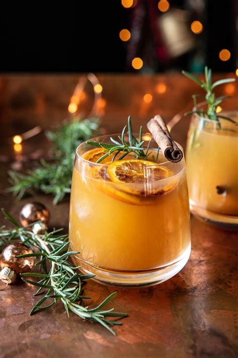 Cinnamon Bourbon Old Fashioned with Brûléed Oranges. | Recipe | Winter cocktails, Bourbon old ...