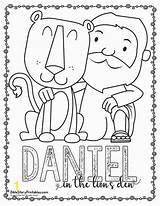 Daniel And Lions Den Coloring Page Preschool Pages sketch template