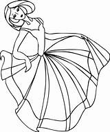 Dancing Lady coloring Page  Free Printable Coloring Pages sketch template