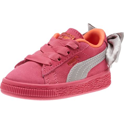 PUMA Suede Bow Toddler Shoes Kids Shoe Kids | eBay