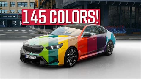 2025 BMW M5 Mega Gallery: See All 145 BMW Individual Colors On The New M5