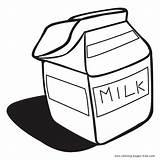 Glass Of Milk Coloring Pages sketch template