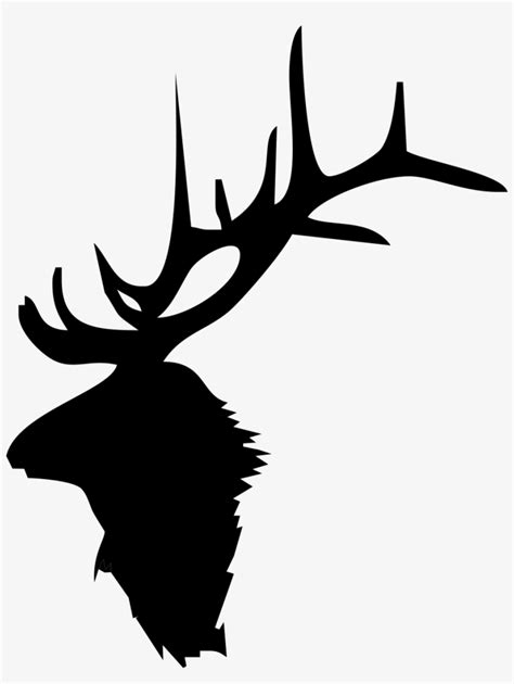 Vector Library Color Free On Dumielauxepices Net - Elk Antlers Clip Art - 919x1179 PNG Download ...