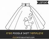 Free Printable Poodle Skirt Pattern Gail Mcpherson S  Vrogueco sketch template