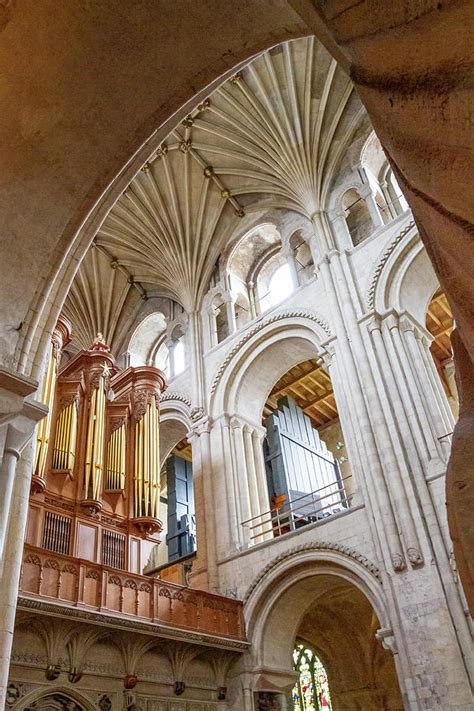 Norwich Cathedral Organ Pipes Photograph by Shirley Mitchell - Pixels