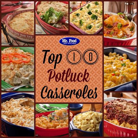 These 10 potluck casseroles are great to bring along to your next church event, book club ...
