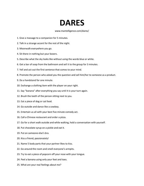 Top 200 cool truth or dare questions for children, friends and family ...