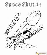 Space Shuttle Coloring Page Free Pages Printable Pictures To  sketch template