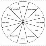 Color Wheel Coloring Page PNG Transparent With Clear Background ID  sketch template