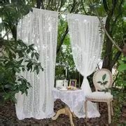 Elegant White Pastoral Lace Curtain For Home Decor - Perfect For ...