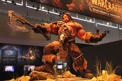 Amazing grommash Hellscream statue at gamescon : r/wow