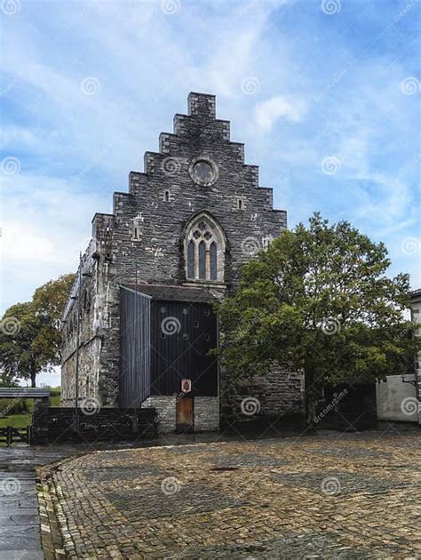 Haakon S Hall in Bergenhus Fortress in Bergen, Norway Stock Photo ...