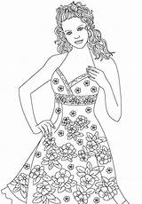 Top model coloring Pages To Download And Print For Free sketch template