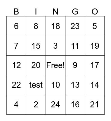 Funny Bingo Cards on Bingo Baker