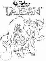 Tarzan Coloring Pages Printable For Free Download sketch template