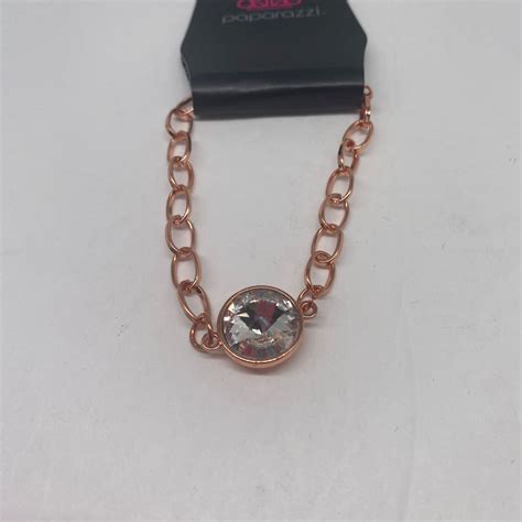 Paparazzi Jewelry All Aglitter Copper Bracelet Item 26B – LexTheSolution LLC Store